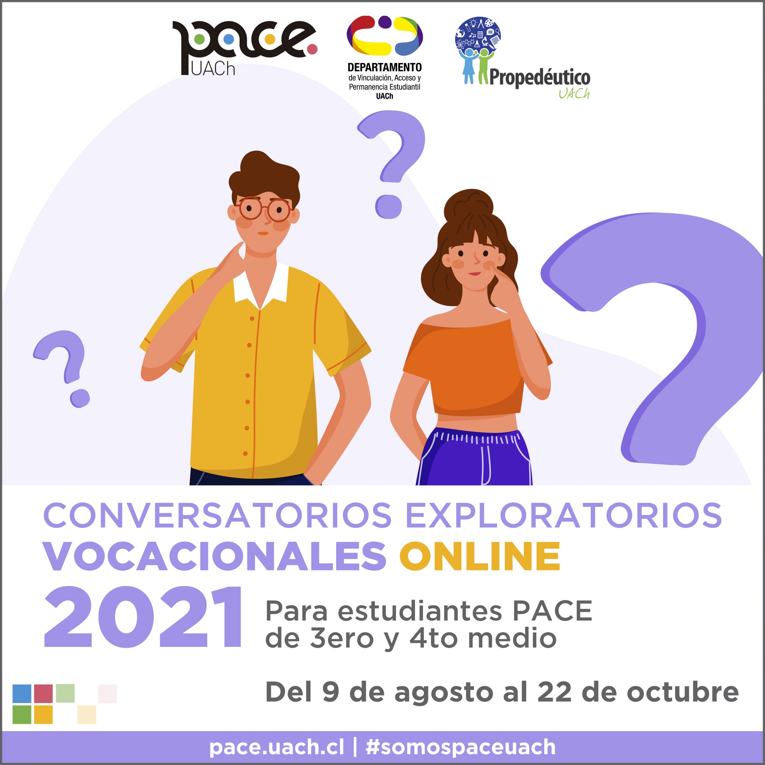 conversatorios de exploración pace parten el 9 de agosto