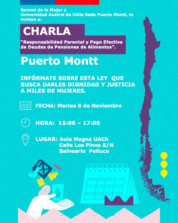 Charla: Responsabilidad parental y pago efectivo de deudas de pensiones de alimentos.