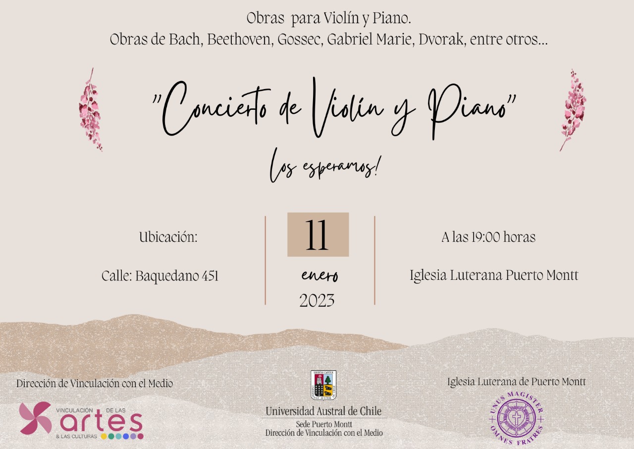 Miércoles musicales, a cargo de la Casa de Las Artes.