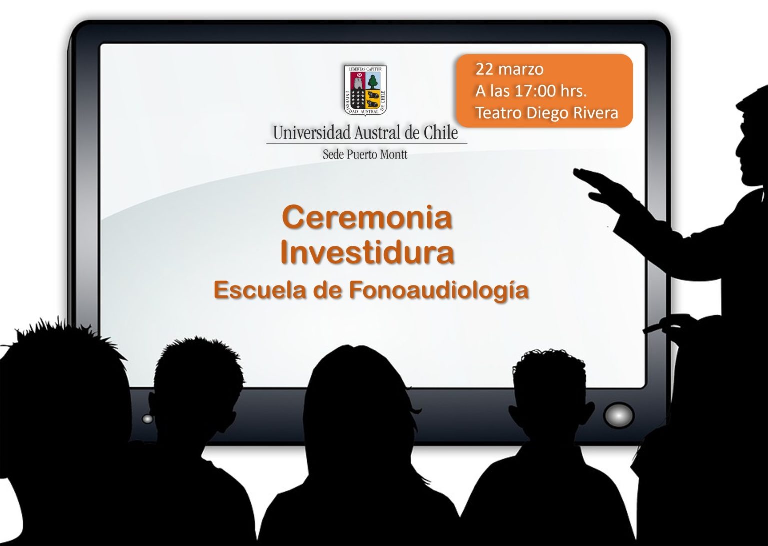 Hoy ceremonia de investidura en Teatro Diego Rivera.